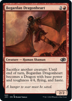 Bogardan Dragonheart single card from Magic the Gathering