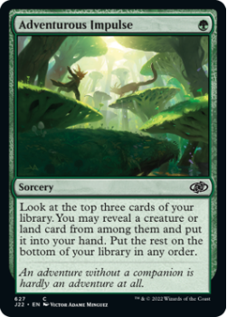 Adventurous Impulse single card from Magic the Gathering