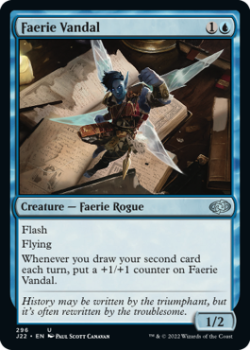 Faerie Vandal single card from Magic the Gathering