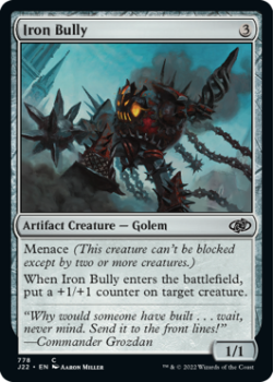 Iron Bully single card from Magic the Gathering