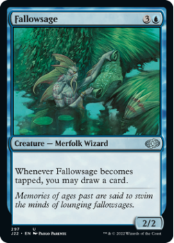 Fallowsage single card from Magic the Gathering