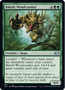 Baloth Woodcrasher single card from Magic the Gathering