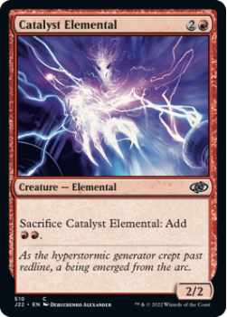 Catalyst Elemental single card from Magic the Gathering