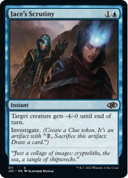 Jace's Scrutiny single card from Magic the Gathering