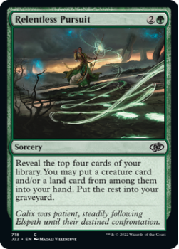 Relentless Pursuit single card from Magic the Gathering