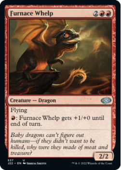Furnace Whelp single card from Magic the Gathering