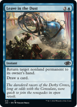 Leave in the Dust single card from Magic the Gathering