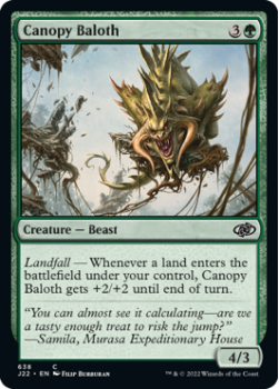 Canopy Baloth single card from Magic the Gathering