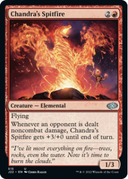 Chandra's Spitfire single card from Magic the Gathering