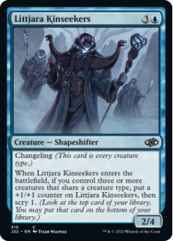 Littjara Kinseekers single card from Magic the Gathering