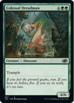 Colossal Dreadmaw single card from Magic the Gathering
