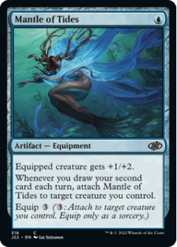 Mantle of Tides single card from Magic the Gathering