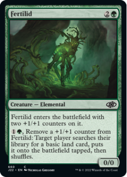 Fertilid single card from Magic the Gathering
