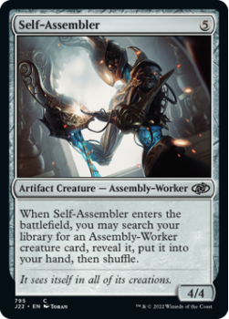 Self-Assembler single card from Magic the Gathering