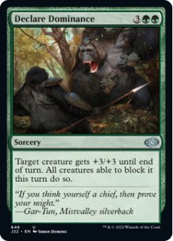 Declare Dominance single card from Magic the Gathering