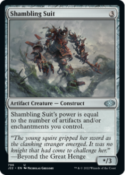 Shambling Suit single card from Magic the Gathering