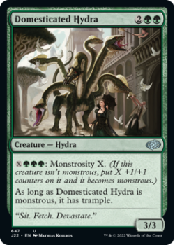 Domesticated Hydra single card from Magic the Gathering