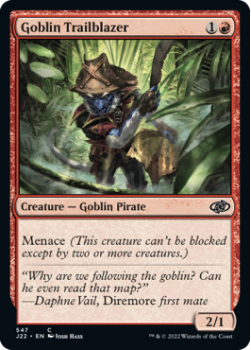 Goblin Trailblazer single card from Magic the Gathering