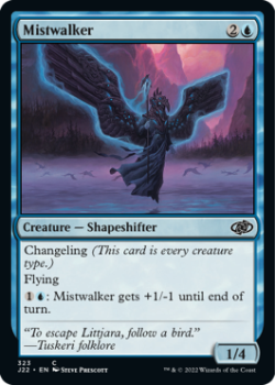 Mistwalker single card from Magic the Gathering