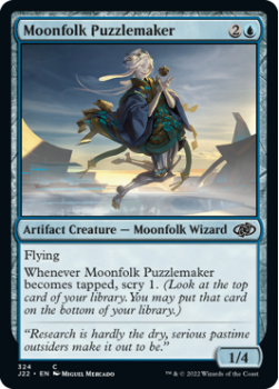 Moonfolk Puzzlemaker single card from Magic the Gathering