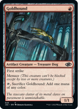 Goldhound single card from Magic the Gathering