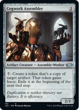 Cogwork Assembler single card from Magic the Gathering