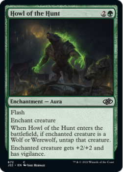 Howl of the Hunt single card from Magic the Gathering