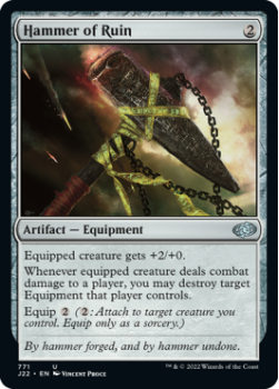 Hammer of Ruin single card from Magic the Gathering