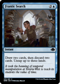 Frantic Search single card from Magic the Gathering