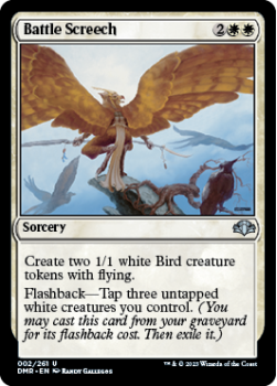 Battle Screech single card from Magic the Gathering