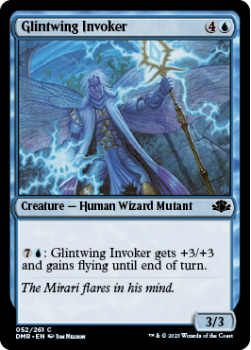Glintwing Invoker single card from Magic the Gathering