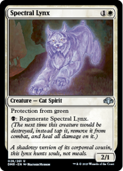 Spectral Lynx single card from Magic the Gathering