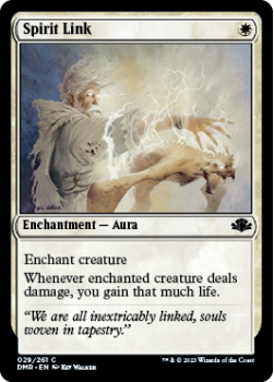 Spirit Link single card from Magic the Gathering