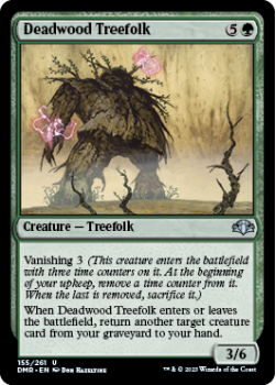 Deadwood Treefolk single card from Magic the Gathering