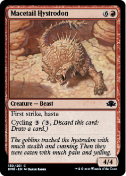 Macetail Hystrodon single card from Magic the Gathering