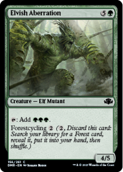 Elvish Aberration single card from Magic the Gathering