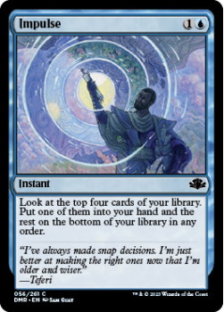 Impulse single card from Magic the Gathering
