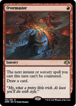 Overmaster single card from Magic the Gathering