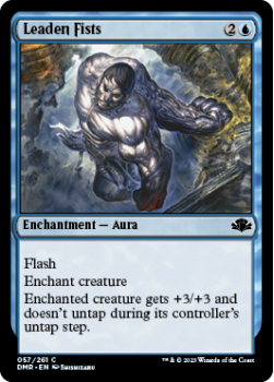 Leaden Fists single card from Magic the Gathering