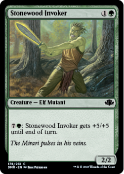 Stonewood Invoker single card from Magic the Gathering