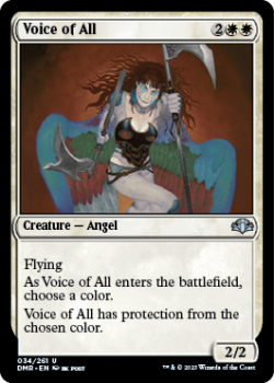 Voice of All single card from Magic the Gathering