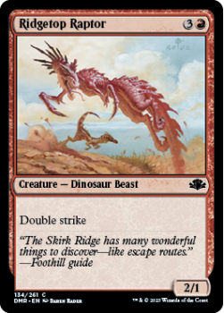 Ridgetop Raptor single card from Magic the Gathering