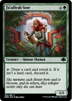 Fa'adiyah Seer single card from Magic the Gathering
