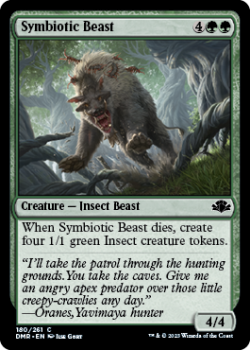 Symbiotic Beast single card from Magic the Gathering