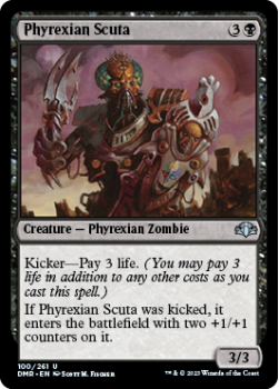Phyrexian Scuta single card from Magic the Gathering