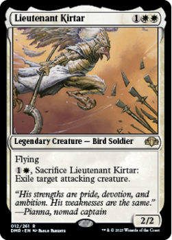 Lieutenant Kirtar single card from Magic the Gathering