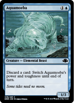 Aquamoeba single card from Magic the Gathering