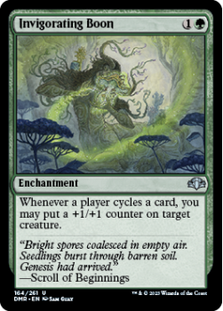 Invigorating Boon single card from Magic the Gathering