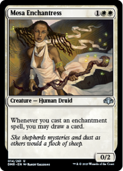 Mesa Enchantress single card from Magic the Gathering