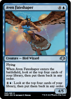 Aven Fateshaper single card from Magic the Gathering